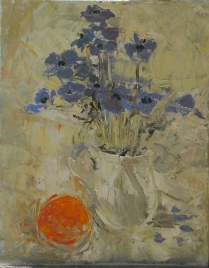 Wild Anemone with Orange